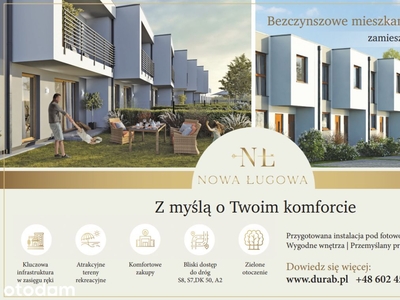 3-pokojowe mieszkanie 70m2 + 2 balkony