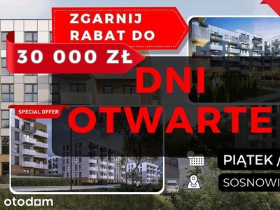 4-pokojowe mieszkanie 55m2 + balkon Bezpośrednio