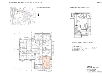 Apartament 36,7m2 balkon 2 pokoje