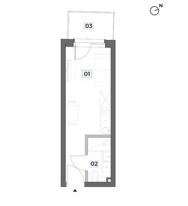 2 Pokoje - 47 M2 - Styl Loftowy - Ulica Dietla