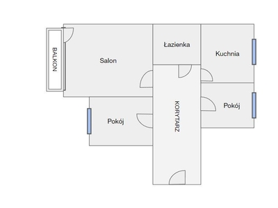 Mieszkanie, 52,12 m², Poznań