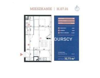 Mieszkanie w centrum miasta / 51,82 m2