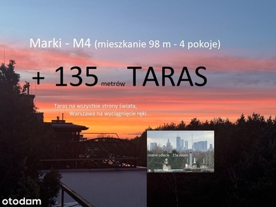 Mieszkanie + TARAS, blisko Warszawa, las