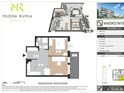 Młoda Rumia 2 POKOJE odbiór 12.2025