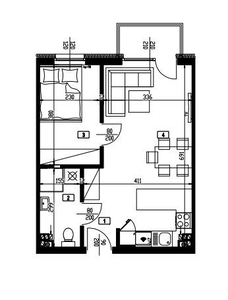 **Na sprzedaż 2M- 38m2, miejsce w hali, kom. lok**