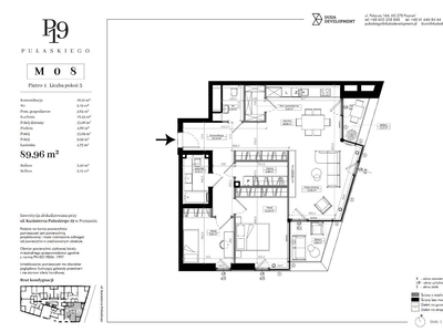 Pułaskiego 19 - mieszkanie M08