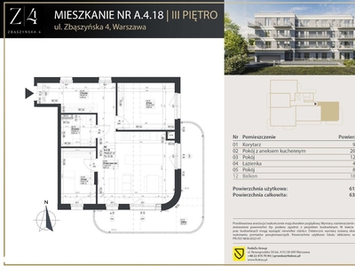 Mieszkanie 4 pokoje, 2 kondygnacje, Wilda, Poznań.