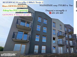 2-Pok. apartament z dużym tarasem, Szczęśliwice.