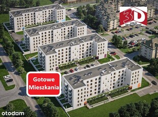 Gotowe mieszkanie 58 m2, 4 pokoje z aneksem kuch.