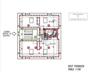 Mieszkanie, 38,50 m², Szczecin