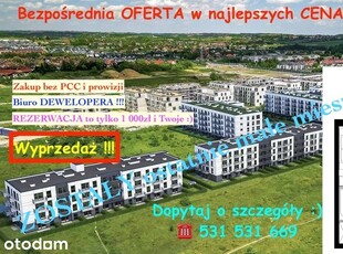 Nowe 2 pokoje / Nowe Apartamenty / ul. Piaszczysta