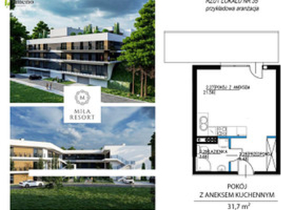 Mieszkanie na sprzedaż, 31 m², Olsztyn Dajtki