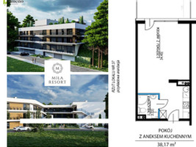 Mieszkanie na sprzedaż, 38 m², Olsztyn Dajtki