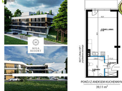 Mieszkanie na sprzedaż, 39 m², Olsztyn Dajtki