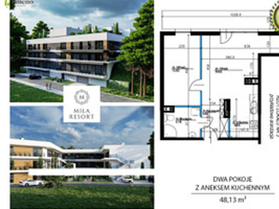 Mieszkanie na sprzedaż, 48 m², Olsztyn Dajtki