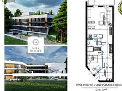 Mieszkanie na sprzedaż, 57 m², Olsztyn Dajtki