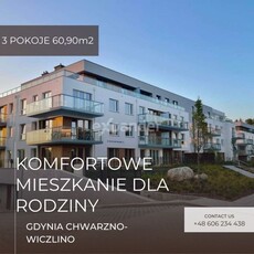 3-pok mieszkanie dla rodziny Chwarzno-Wiczlino