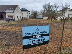 Kryspinów Centrum - 10 arów w drugiej zabudowie - Działka na sprzedaż