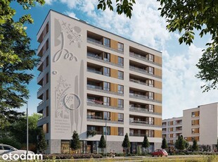 2-pokojowe mieszkanie 47m2 + balkon