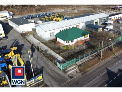 Obiekt przemysłowy/hala na sprzedaż Brodnica - Hala produkcyjno-garażowa z zapleczem