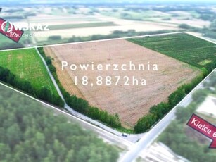 Działka inwestycyjna Dobrów