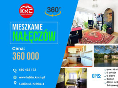 Mieszkanie na sprzedaż, 38 m², Nałęczów Nałęczów