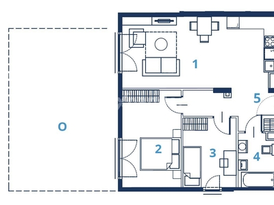 4-pokojowe mieszkanie 80m2 + balkon Bez Prowizji