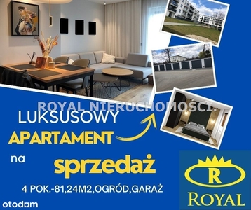 Apartament Premium Z Garażem I Ogrodem!!!