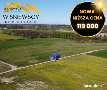 Działka budowlana, 1200m2, Wysoczyzna Elbląska