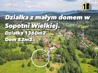 Działka inna Sopotnia Wielka