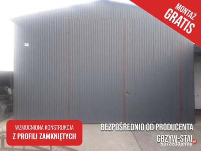 Garaż Blaszany 10x15m, Wiata , Hala , Magazyn Duzy - Garaże GrzywStal