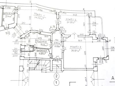 Parter 3 rozkładowe pokoje 2 łazienki 100m2