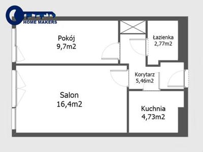 Mieszkanie na sprzedaż 2 pokoje Warszawa Śródmieście, 39 m2, 14 piętro