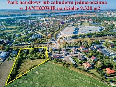 Działka usługowa Janikowo