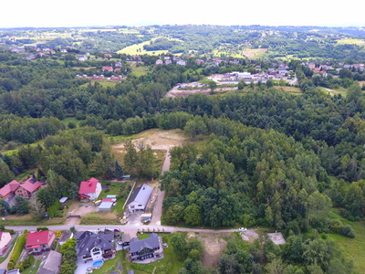 Działka widokowo budowlana z lasem Golkowice