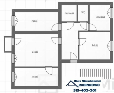 OKAZJA do remontu 4 pokoje Rubinkowo I niska cena