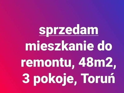 Świetne mieszkanie 3 pokoje Kościuszki 48m centrum