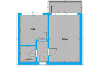 2 pok, 33 m2, ul. Wallenroda, po remoncie