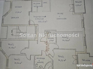 Mieszkanie Warszawa Jaworowa 157m2 5 pokojowe