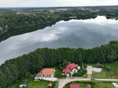 Drawsko działka w pierwszej linii od jeziora Okra