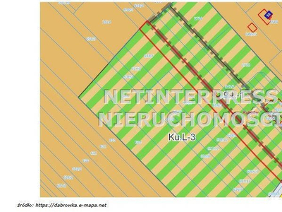 Działka 1191m2 Kuligów