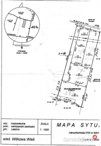 działki budowlane 1500m2 Wilkowa Wieś