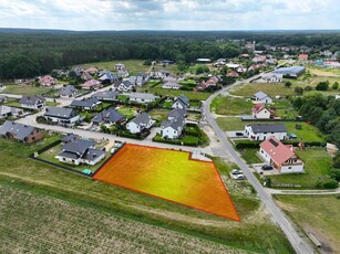 Tanowo działka budowlana przy lesie