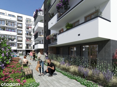 4-pokojowe mieszkanie 73m2 + balkon