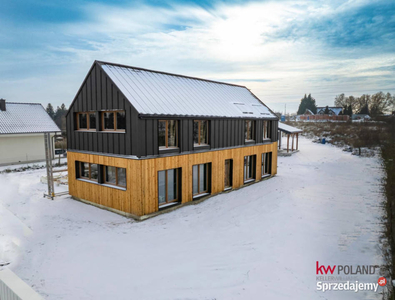 Nowy dom w skandynawskim stylu w spokojnej okolicy