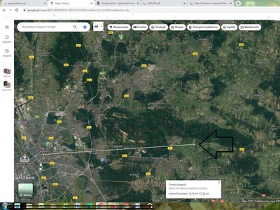 Pod rekreacje 2376m2 Zagórze gm.Halinów k./W-wy / rzeka Żąza