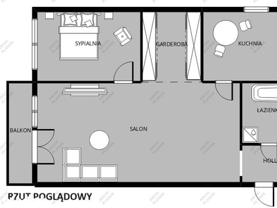 M4 nad stawem z balkonem 34 m2 -0%