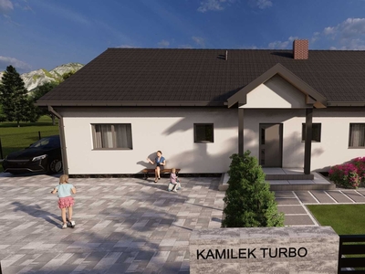 DOM Kamilek Turbo 126m2 dom parterowy duży