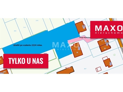 Działka na sprzedaż 2 224,00 m², oferta nr 7294/GS/MAX