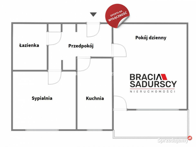 Mieszkanie 45 metrów 2-pokojowe Kraków